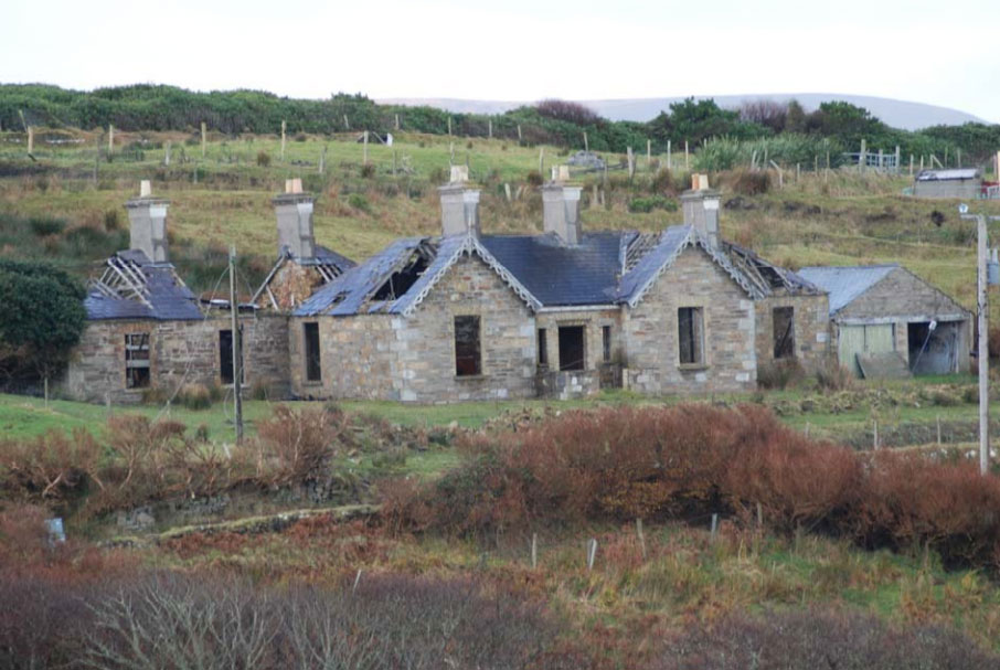 Derelict Lodge For Sale: Glenlossera Lodge, Ballycastle, Co. Mayo
