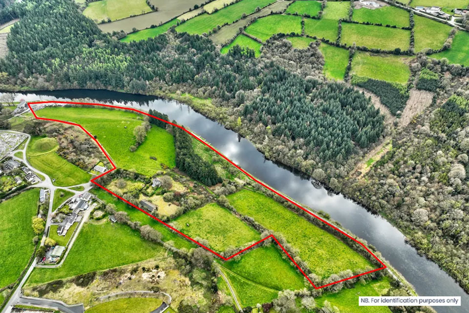 Former Glebe House For Sale: Brandon View House, St. Mullins, Co. Carlow