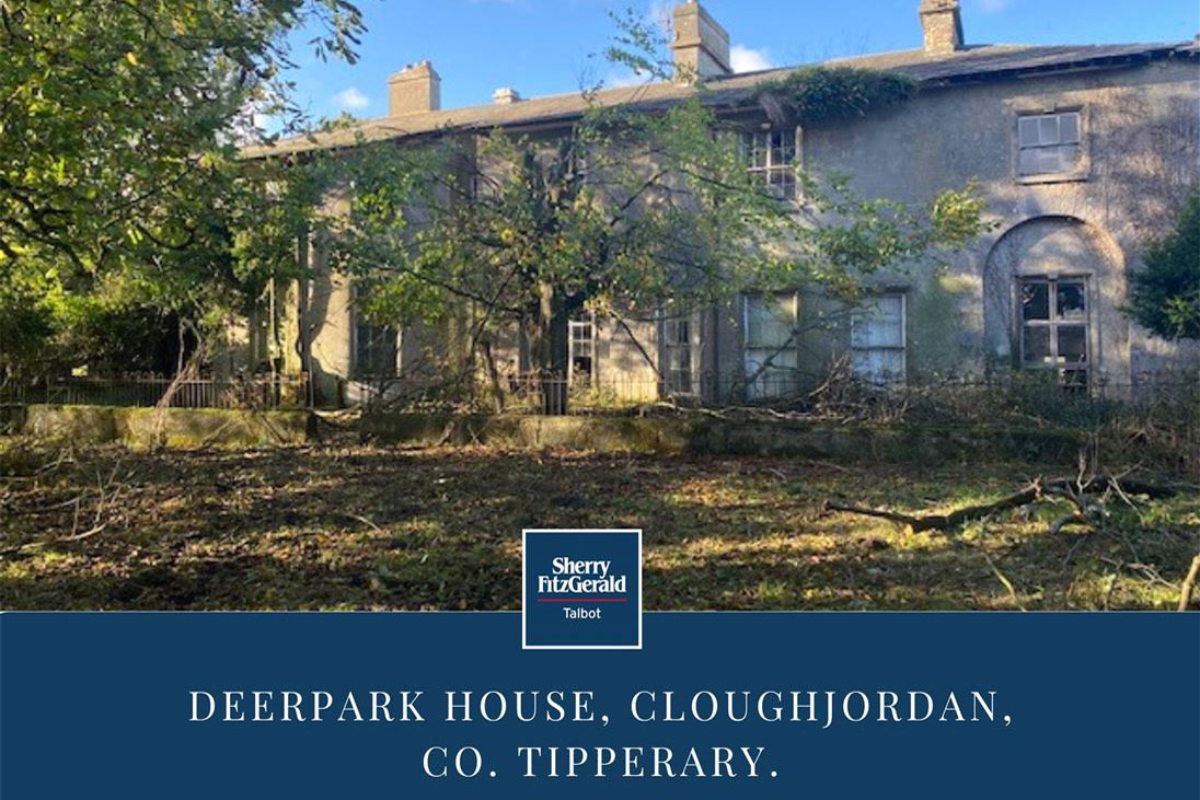Period Property For Sale: Deerpark House, Cloughjordan, Co. Tipperary