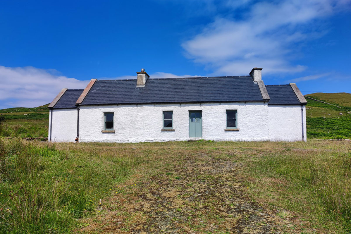 Extended Historic Cottage For Sale: Ballytoohy Beg, Clare Island, Co. Mayo