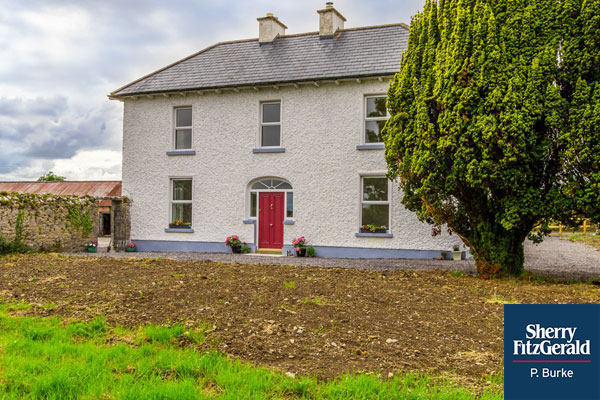 Georgian-Style Home For Sale: Claras House, Claras, Newtowncashel, Co. Longford