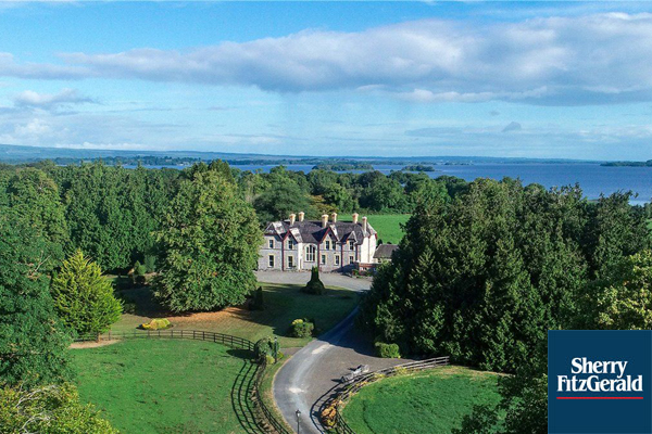 Victorian Mansion For Sale: Kilteelagh House, Dromineer, Co. Tipperary