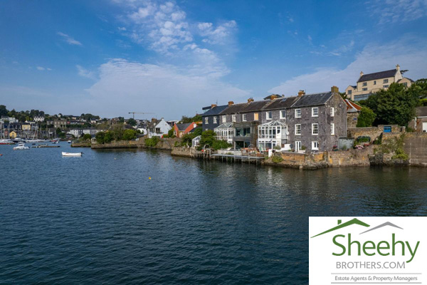 Georgian Waterfront Property For Sale: 5 The Terrace, Lower Road, Scilly, Kinsale, Co. Cork