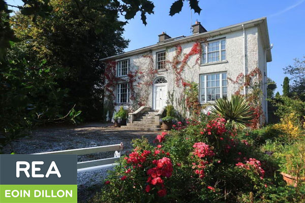 Georgian House For Sale: Curraghmore House (Glebe House), Borrisokane, Nenagh, Co. Tipperary