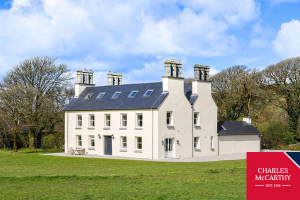 Restored 17th Century Residence For Sale: Drombeg House, Glandore, Co. Cork