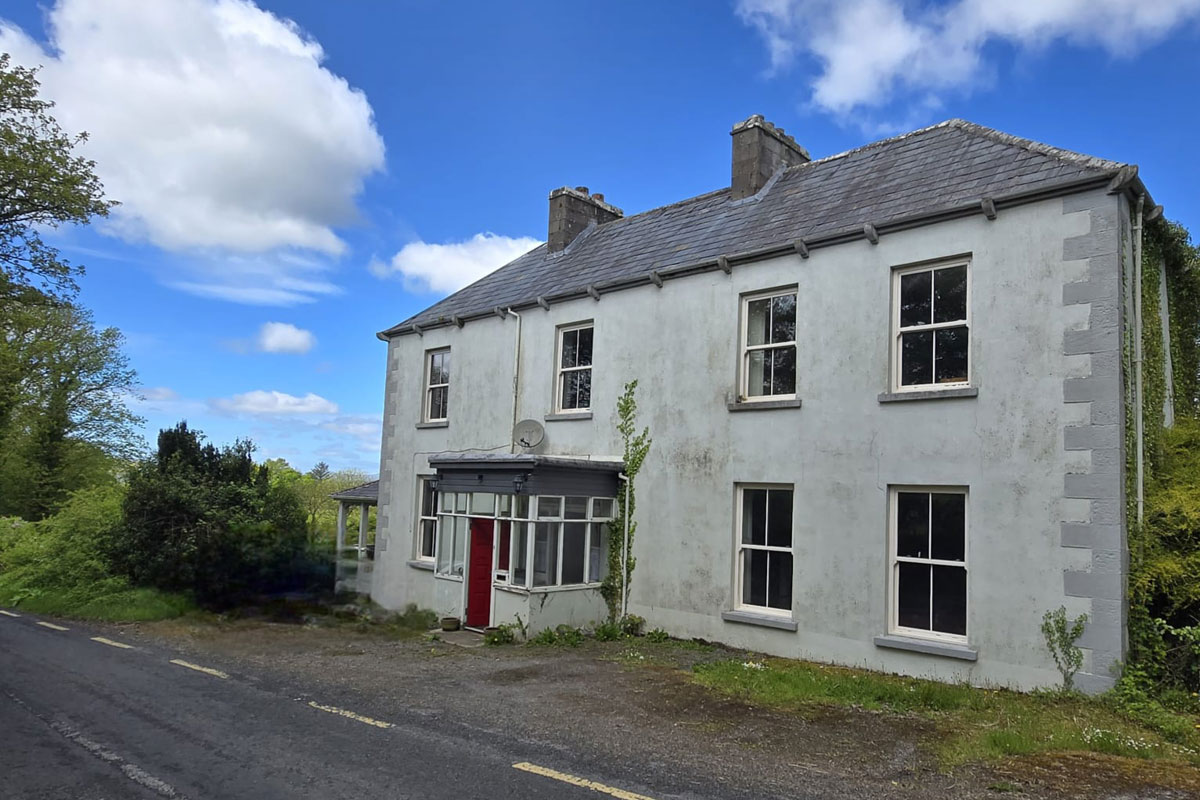 Georgian Period House For Sale: Lissinagroagh Lodge, Lissinagroagh, Manorhamilton, Co. Leitrim