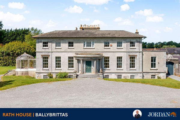 Country Residence For Sale: Rath House, Rathronshin, Ballybrittas, Co. Laois