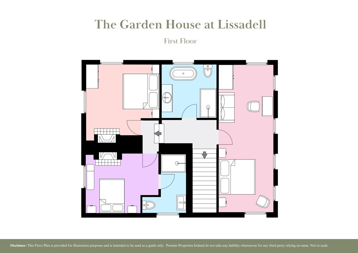 The Garden House at Lissadell First Floor The Garden House at Lissadell First Floor