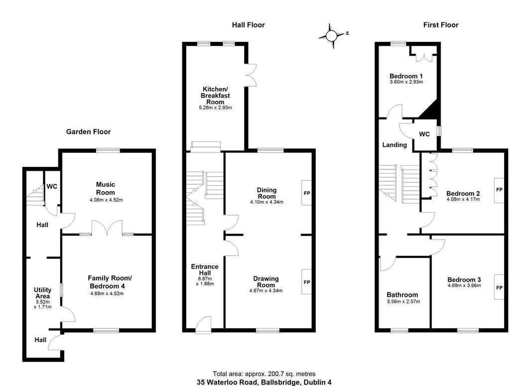 Victorian Family Home For Sale: 35 Waterloo Road, Ballsbridge, Dublin 4