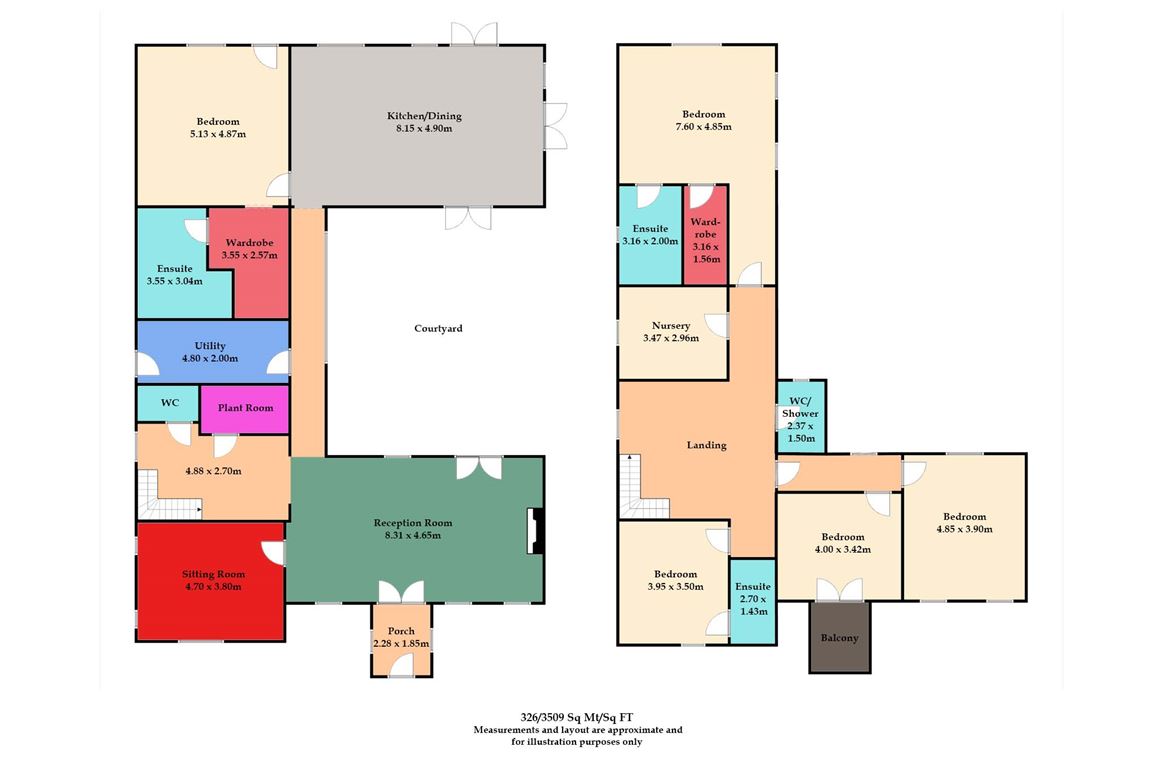 Edwardian Country Residence For Sale: Cherryfield Lodge, Ballysax, Curragh, Co. Kildare