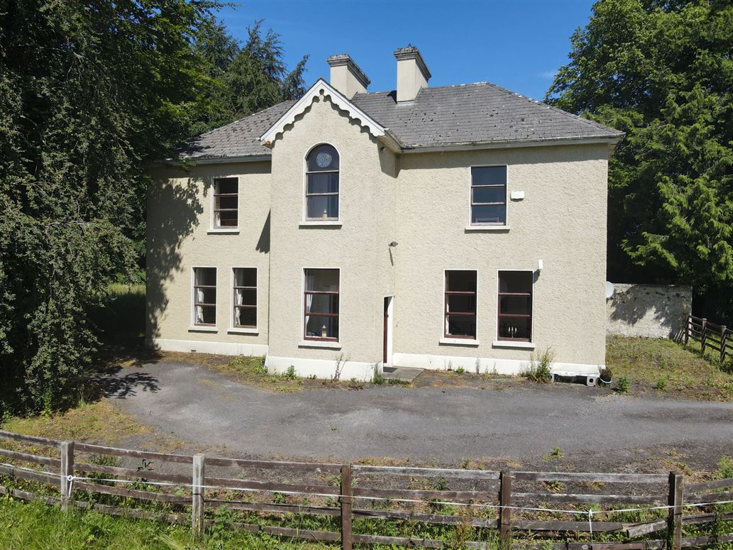 Mid 19th Century House For Sale: Parochial House, Carricklom, Hillstreet, Carrick-On-Shannon, Co. Roscommon