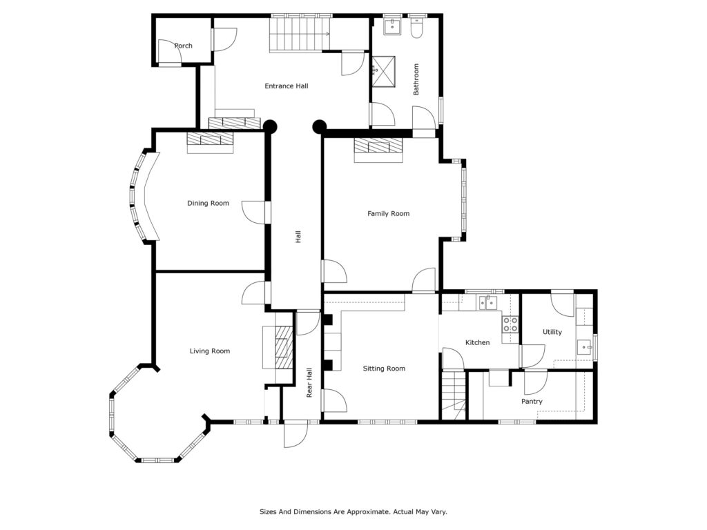 Grade B1 Listed Building For Sale: “Red Dyke”, 110 Galgorm Road, Ballymena, Co. Antrim