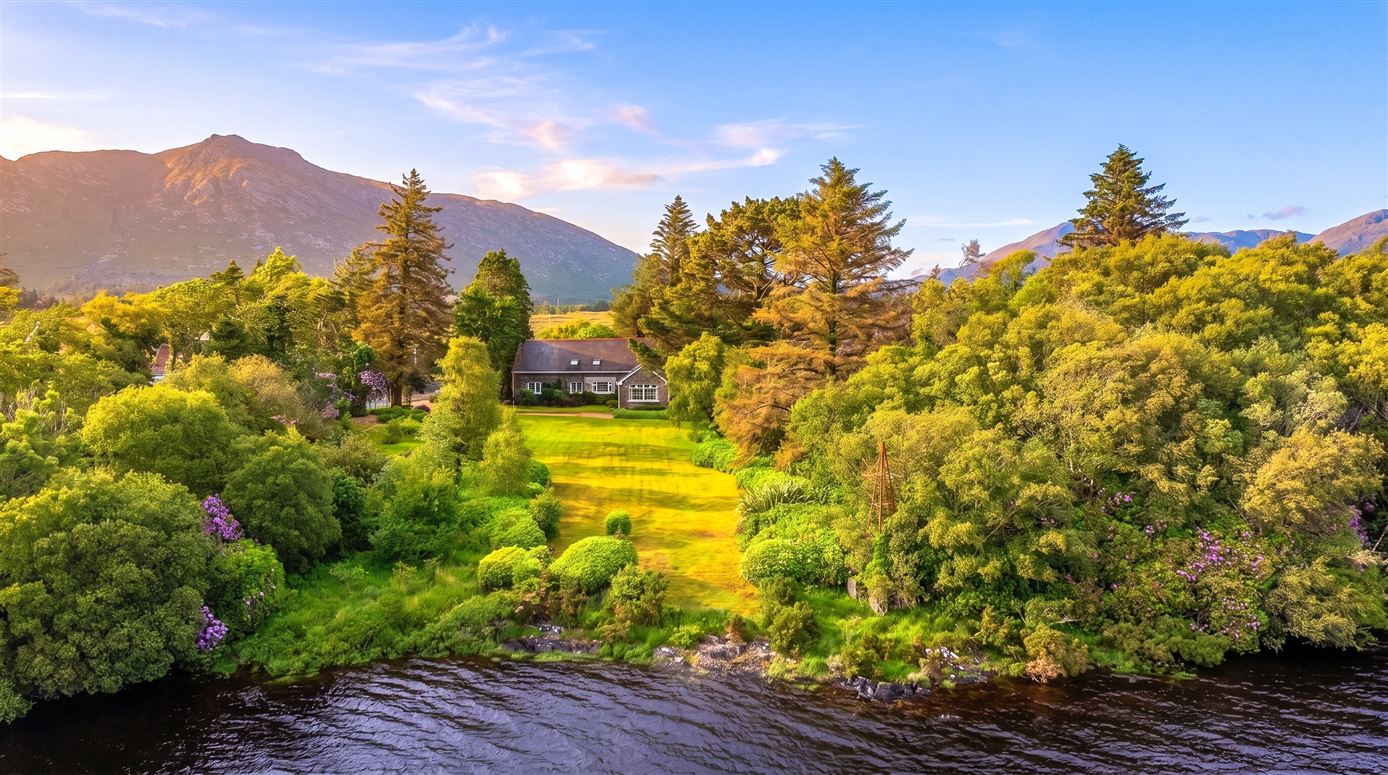 Historic Lakeside Residence For Sale: Station Cottage, Lissoughter, Recess, Co. Galway