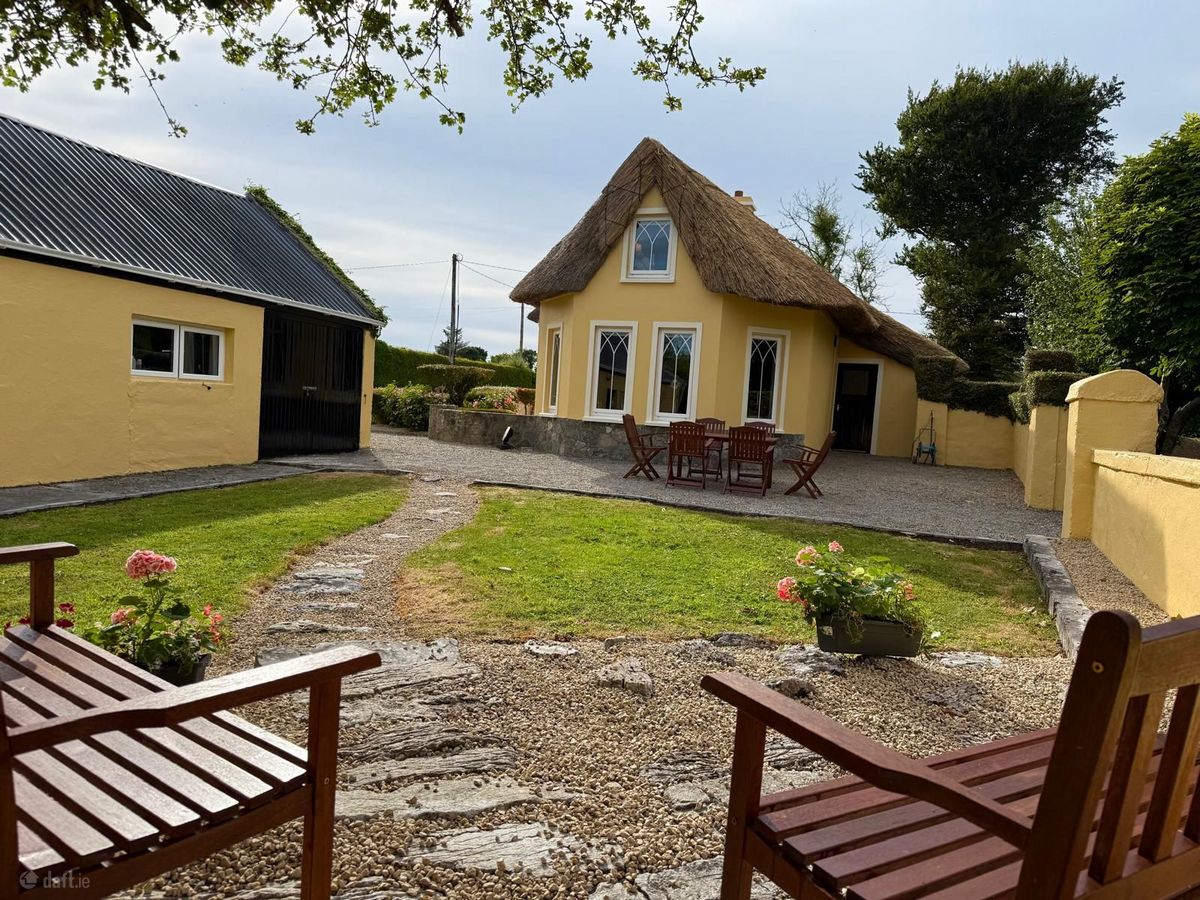 Historic Irish Thatched Cottage For Sale: Dalgan, Shrule, Bunnafollistran, Co. Mayo