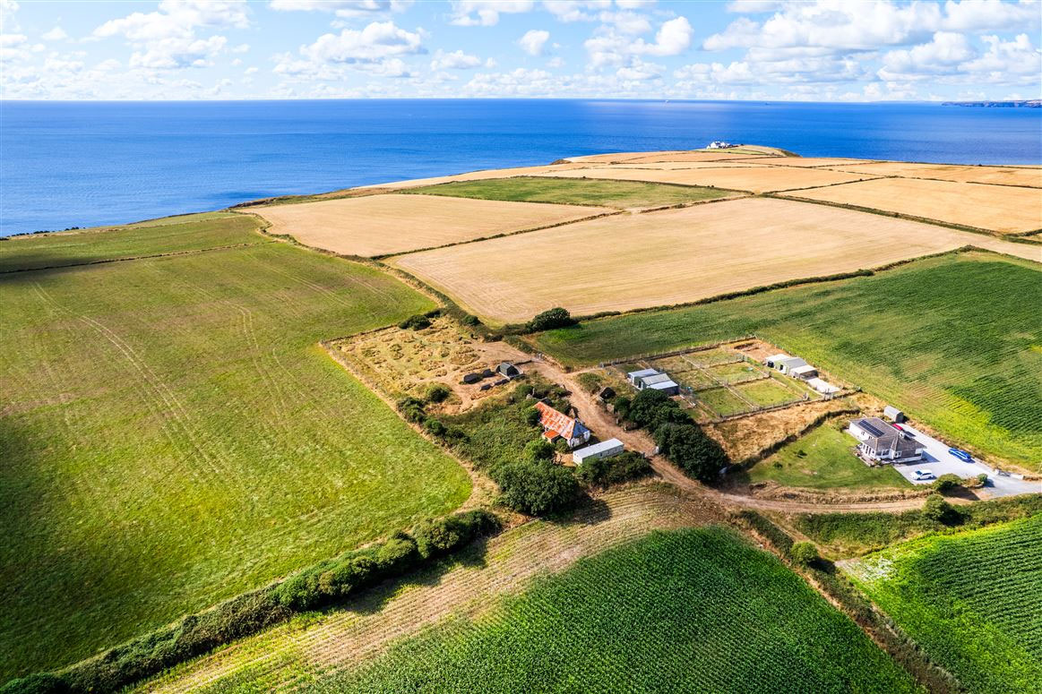 Coastal Plot With Ruins For Sale: Lahard, Whitegate, Co. Cork