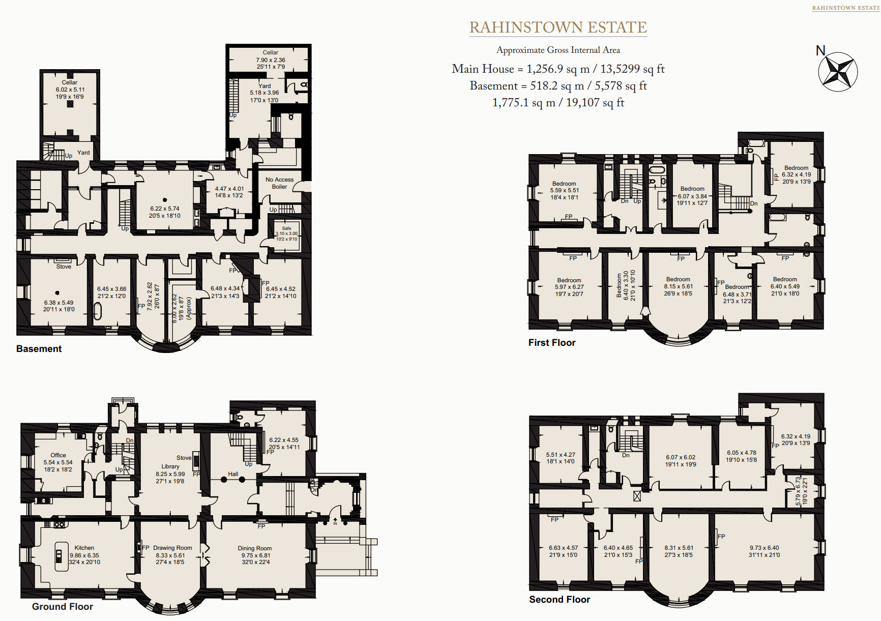 Classic Country Estate For Sale: Rahinstown Estate, Summerhill, Co. Meath
