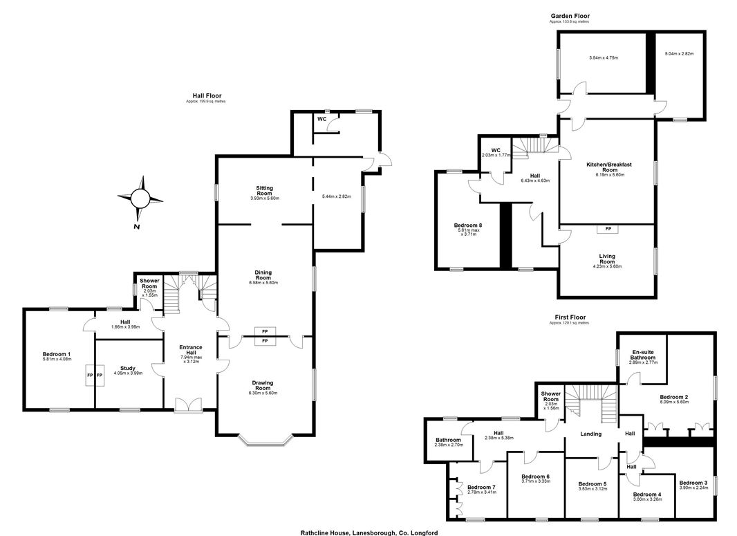 Period Residence For Sale: Rathcline House and Farm, Rathcline, Lanesborough, Co. Longford