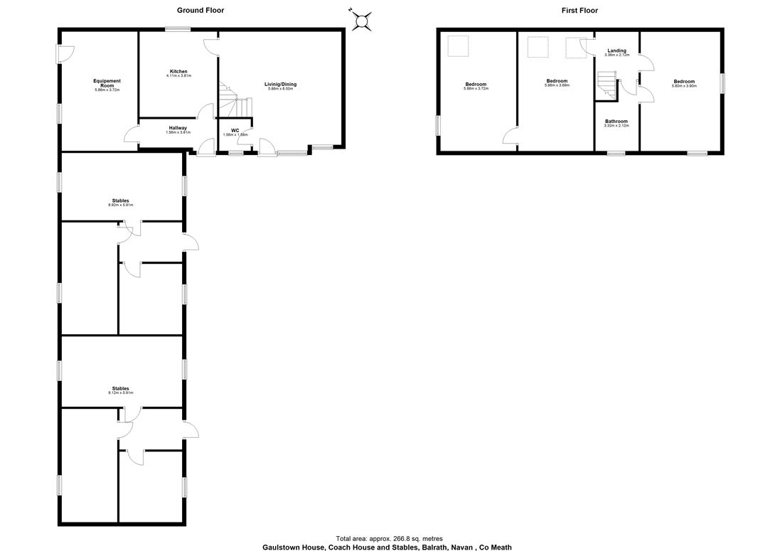 Georgian Country Residence For Sale: Gaulstown House, Balrath, Navan, Co. Meath