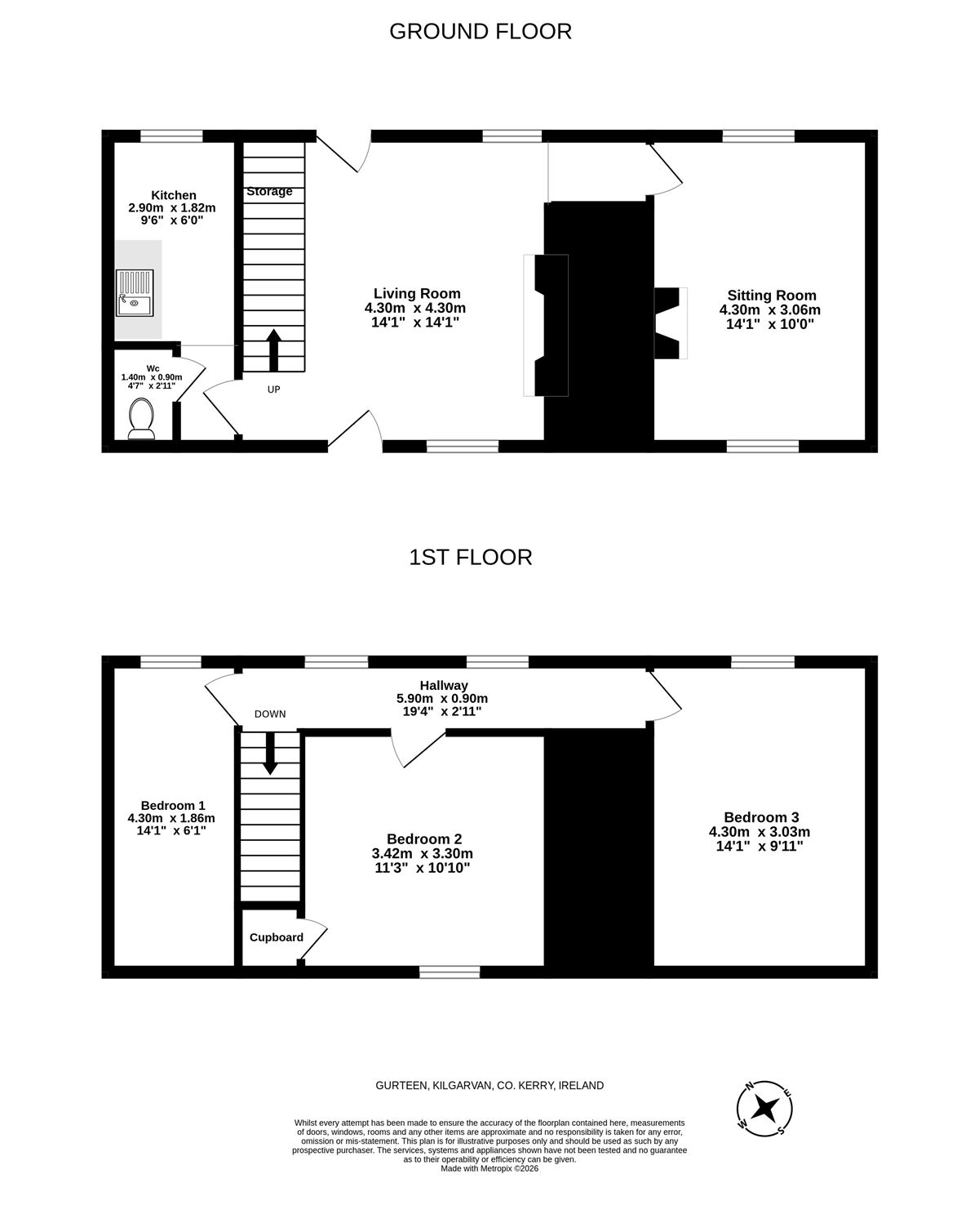 Old Farmhouse For Sale: Gurteen, Kilgarvan, Co. Kerry