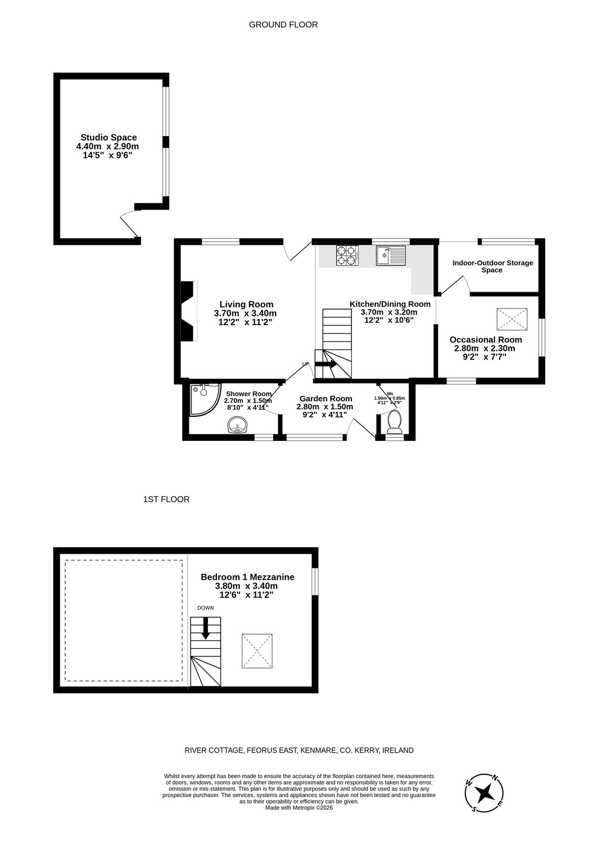 Renovated Cottage For Sale: River Cottage, Feorus East, Kenmare, Co. Kerry