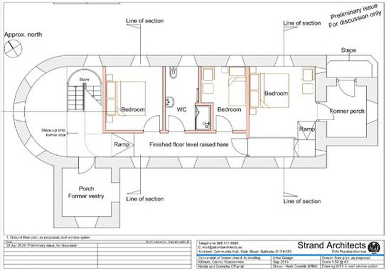 Former Church For Sale: St Paul’s Church, Kiltoom, Co. Roscommon